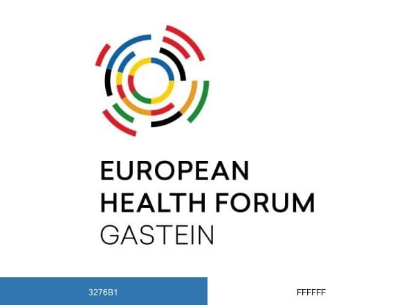European Health Forum Gastein brand color palette