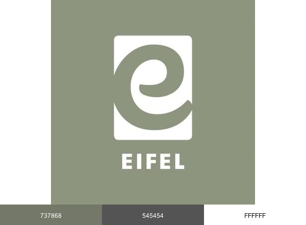 Eifel Tourismus brand color palette