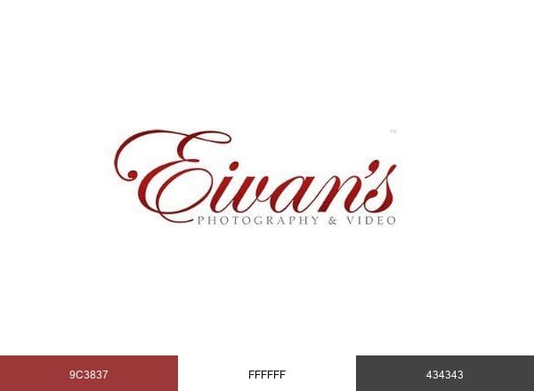 Eivan's Photo and Video brand color palette