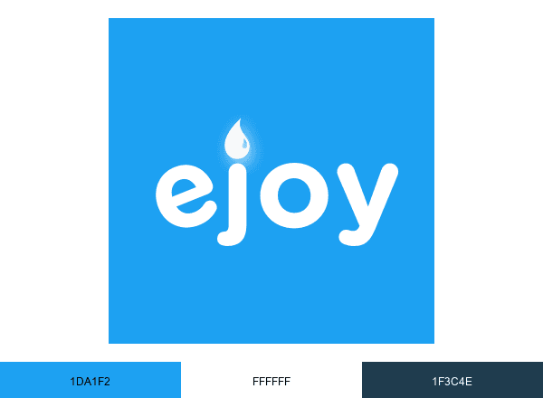 eJOY ENGLISH brand color palette