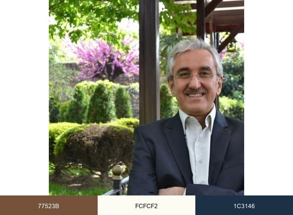 Ekrem Buğra Ekinci brand color palette