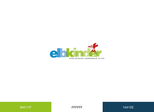 Elbkinder Kitas brand color palette