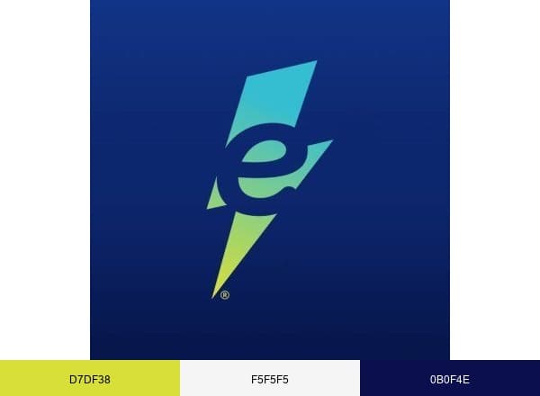 Electrify America brand color palette