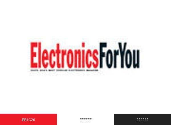Electronics For You brand color palette