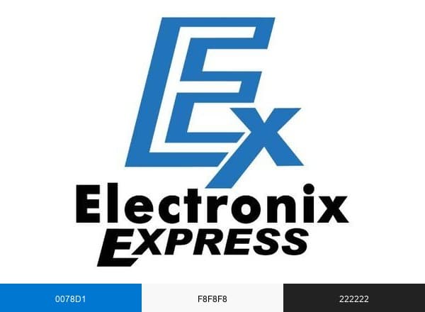 Electronix Express brand color palette