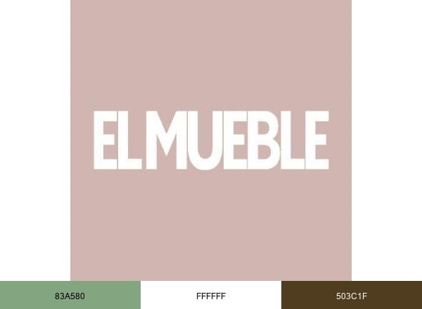 El Mueble brand color palette