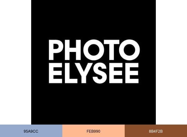 Photo Elysée brand color palette