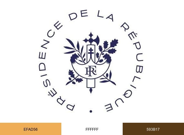 Élysée brand color palette