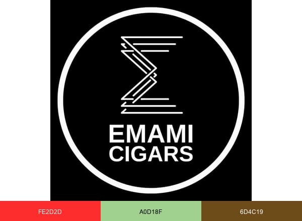 Emami Cigars brand color palette