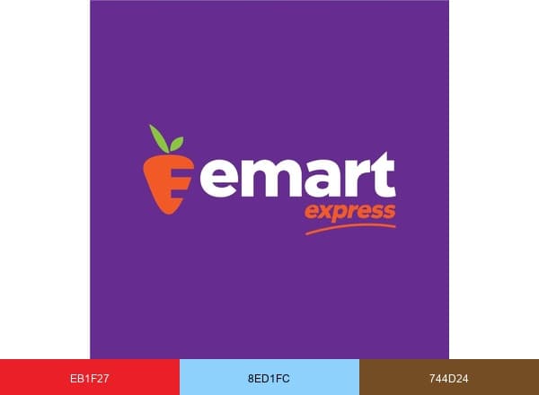 Emart brand color palette