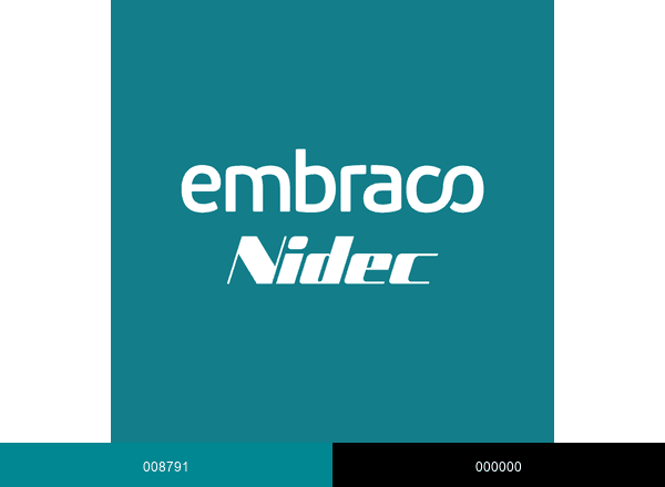 Embraco brand color palette