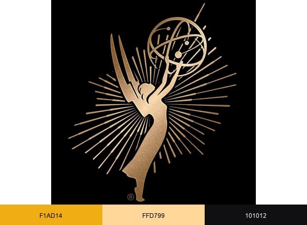 Emmys brand color palette