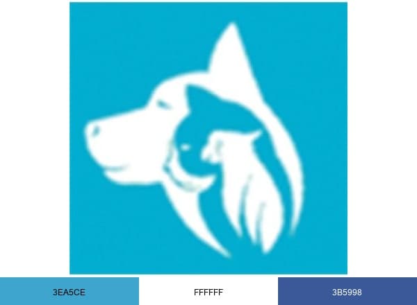 Emotional Pet Support brand color palette
