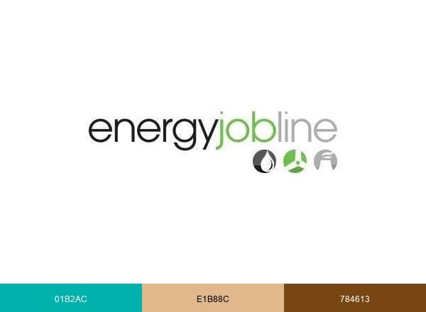 Energy Jobline brand color palette