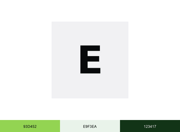 Environmental NGO brand color palette