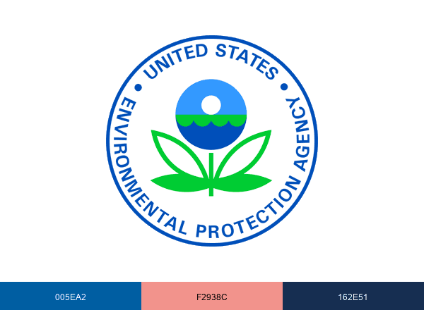 U.S. EPA brand color palette