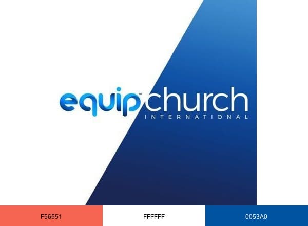 Equip Church Intl. brand color palette