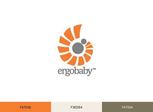 Ergobaby brand color palette
