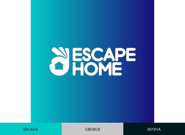Escape Home brand color palette
