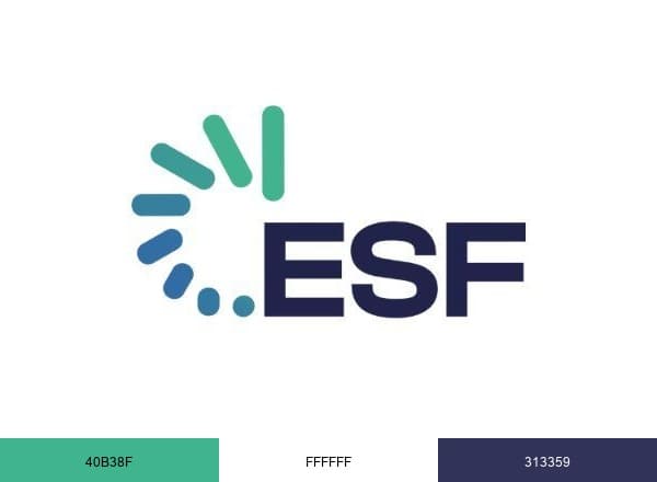ESF brand color palette