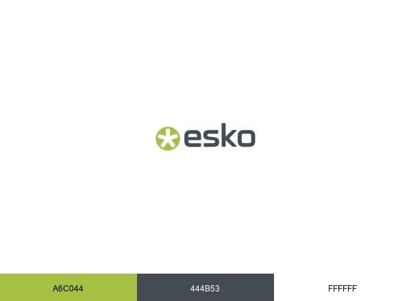 Esko brand color palette
