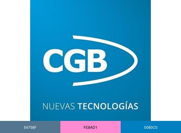 CGB Informática brand color palette