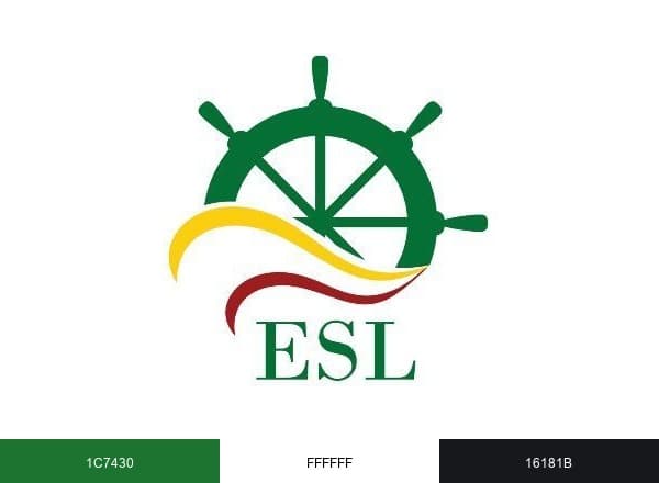 Ethiopian Shipping & Logistics brand color palette