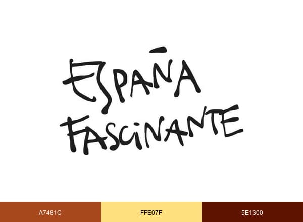 España Fascinante brand color palette