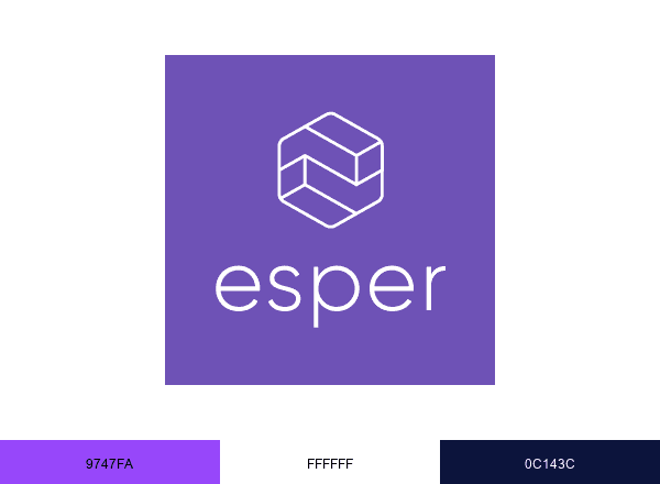 Esper brand color palette