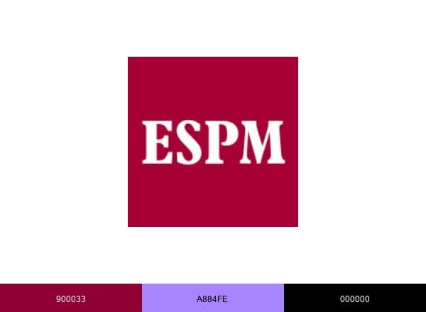 ESPM brand color palette