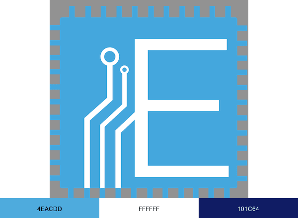 Esterline Research brand color palette