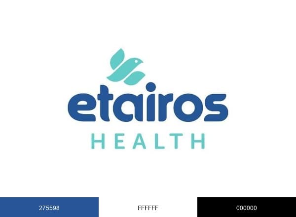Etairos Health brand color palette