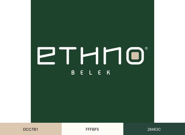 Ethno Hotels brand color palette
