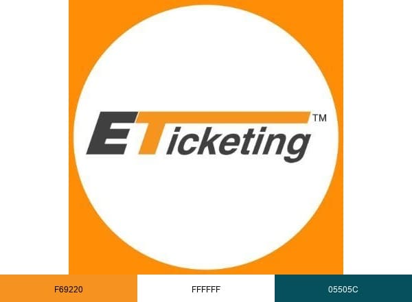 Eticketing.My brand color palette