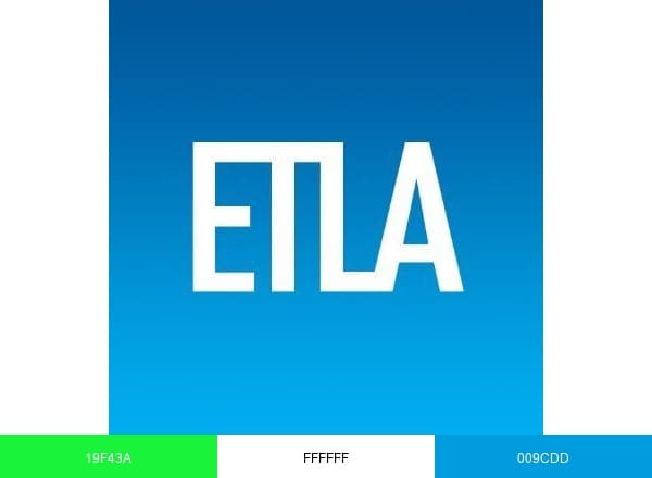 EtlaNews brand color palette