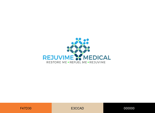Rejuvime Medical brand color palette