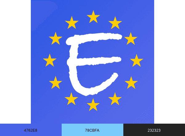 Eupedia brand color palette