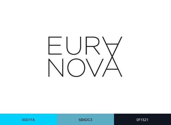 Euranova brand color palette
