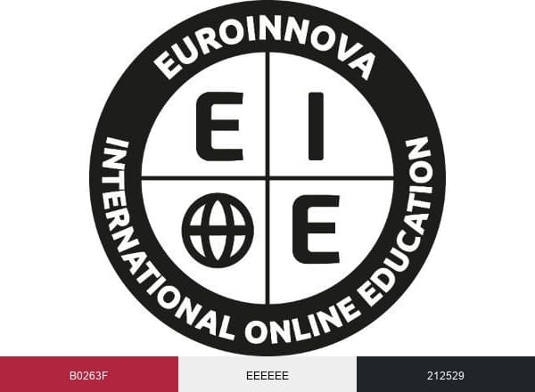 Euroinnova brand color palette