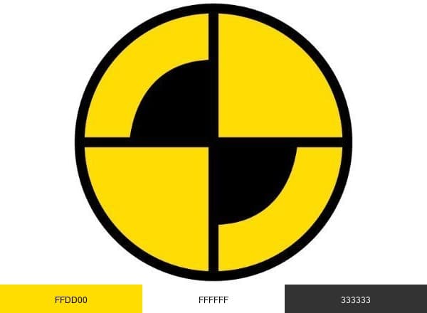 Euro NCAP brand color palette