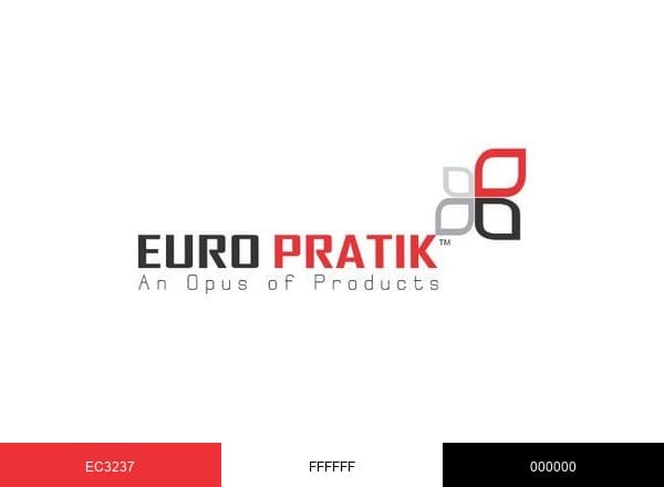 EuroPratik India brand color palette