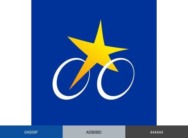 EuroVelo 🇪🇺 brand color palette