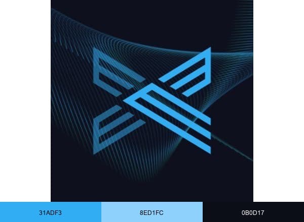 Eve Exchange brand color palette