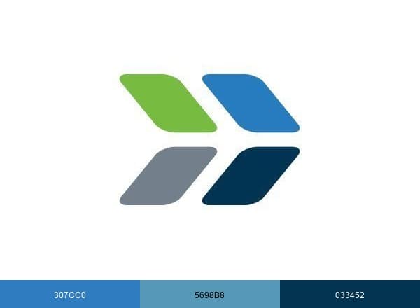 Evergy brand color palette