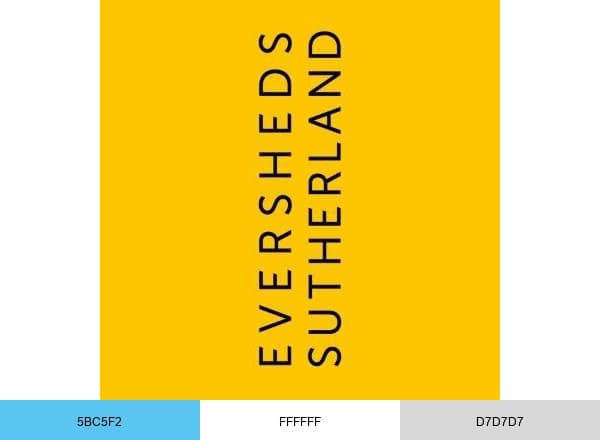Eversheds Sutherland brand color palette