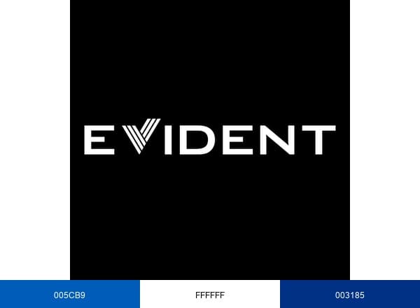 Evident Microscopy brand color palette