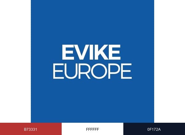 Evike Europe brand color palette