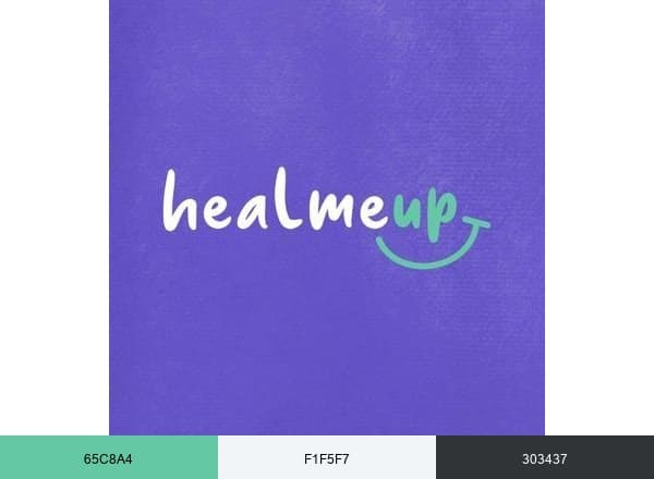 Healmeup brand color palette