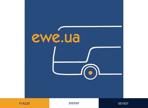 East West Eurolines | Lviv brand color palette