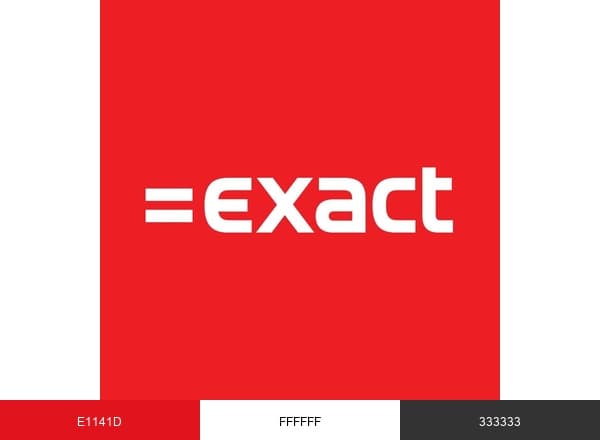 Exact brand color palette